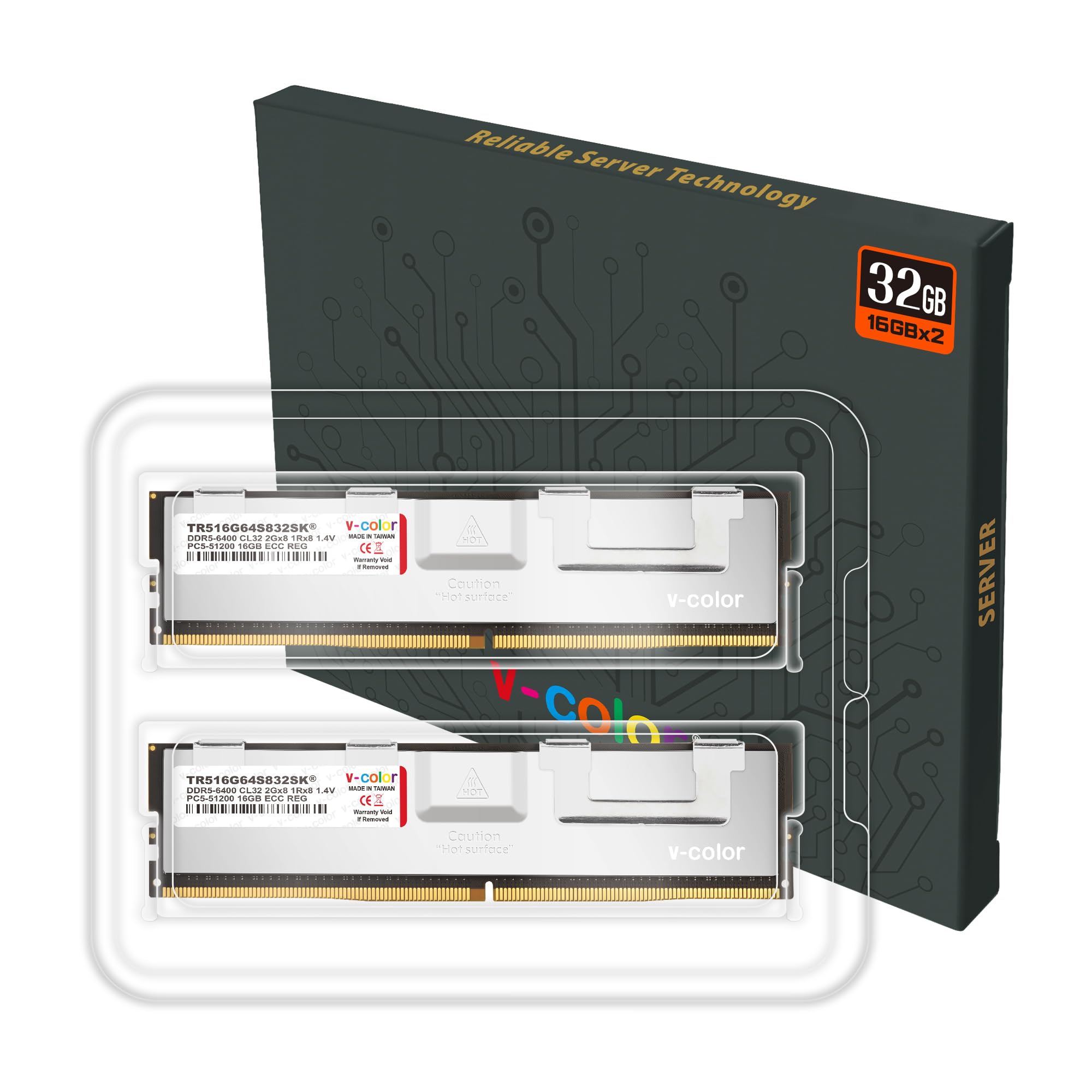 SK hynix 16GB DDR4 サーバ ワークステーション用ECCメモリ SK Hynix 16GB DDR4 3200MHz ECC RAM 2Rx8 PC4-3200AA-EE1
